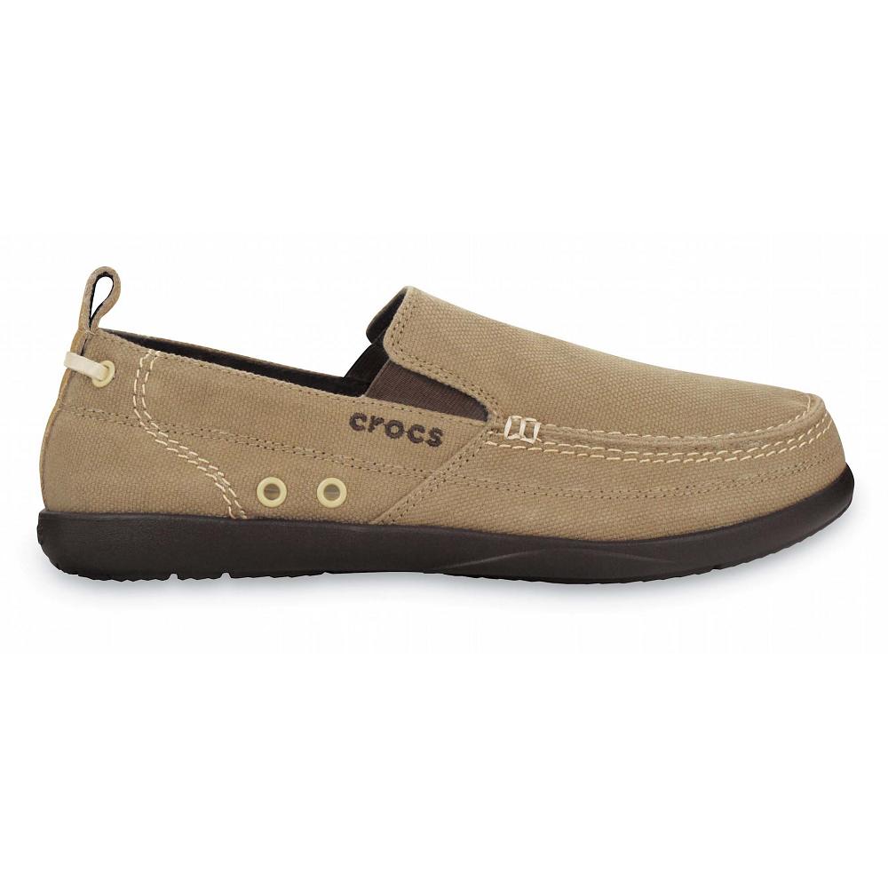 Loafers Crocs Walu Slip-On Homme Vert Olive | France 1200RVDW